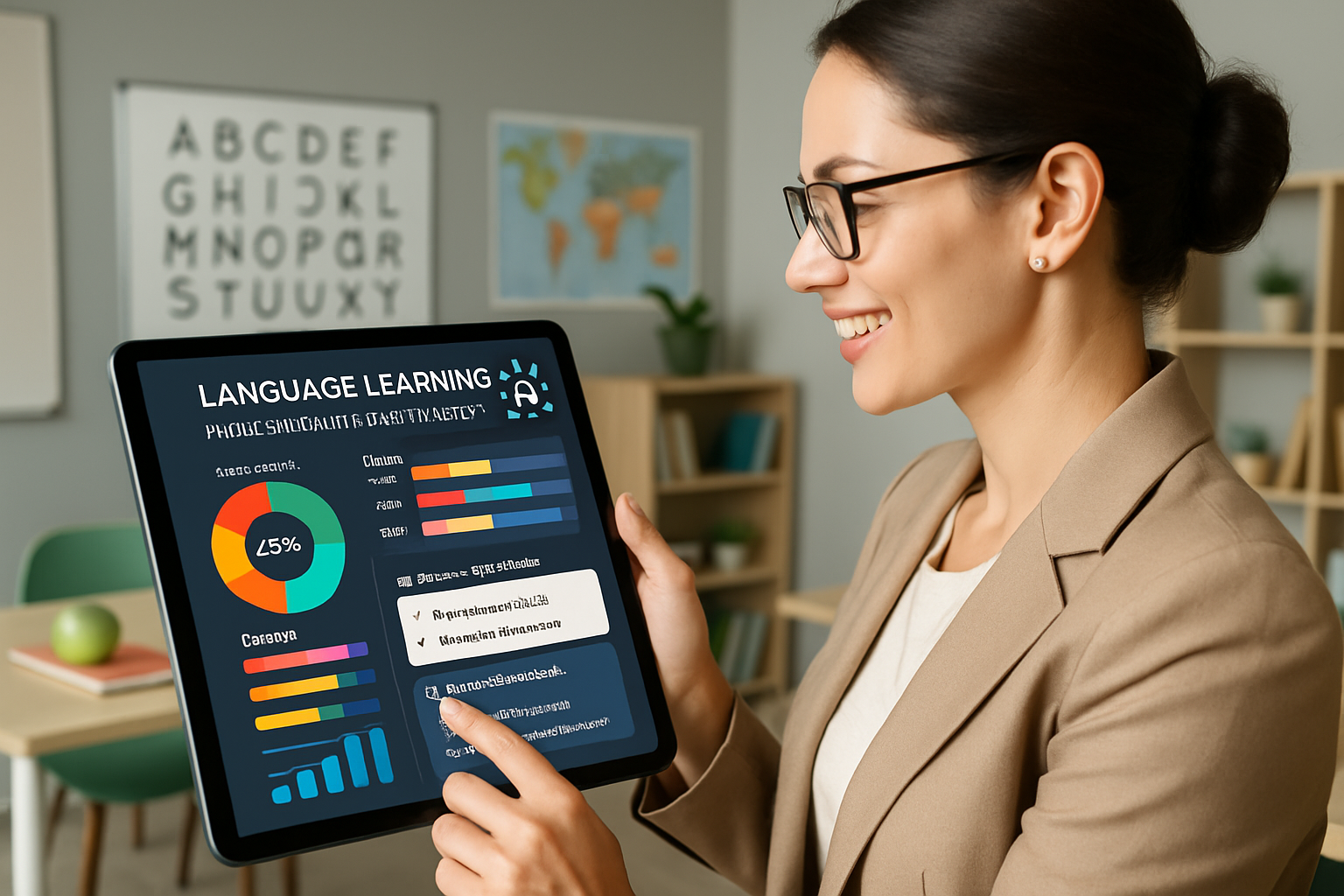 Automatyzacja AI dla szkoły językowej